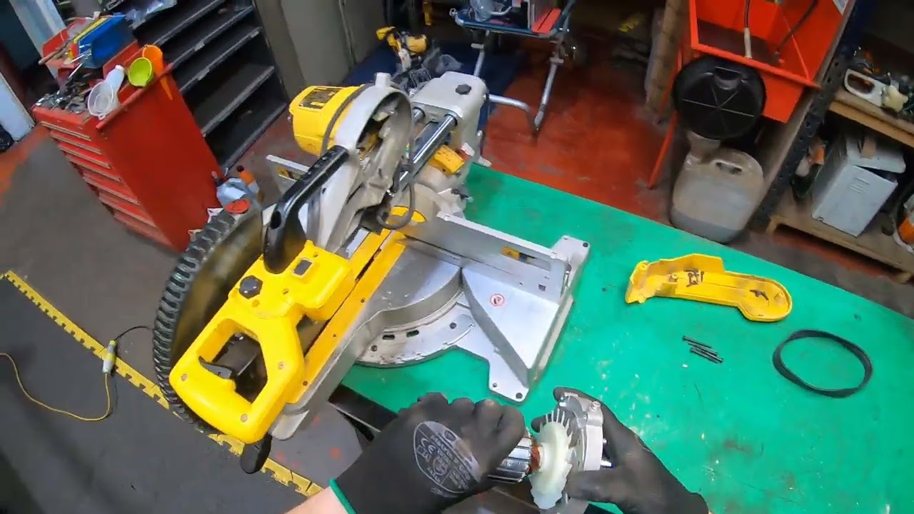 Dewalt DWS780 armature replacement