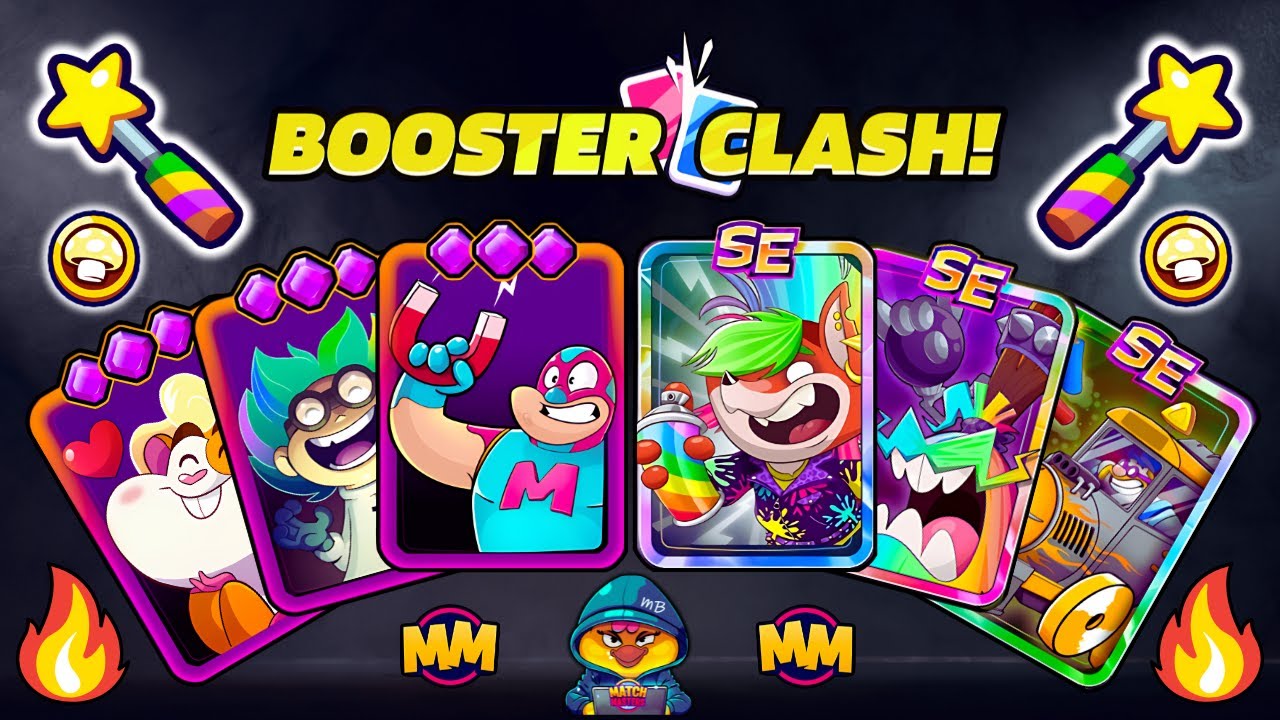 BEST WAY TO GROW YOUR BOOSTERS🔥 #matchmasters BOOSTER CLASH on COLOR CRUSH MUSHROOMS