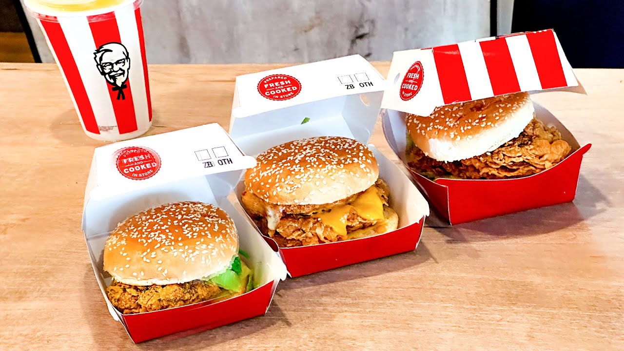 Какой Бургер из KFC самый ВКУСНЫЙ?!