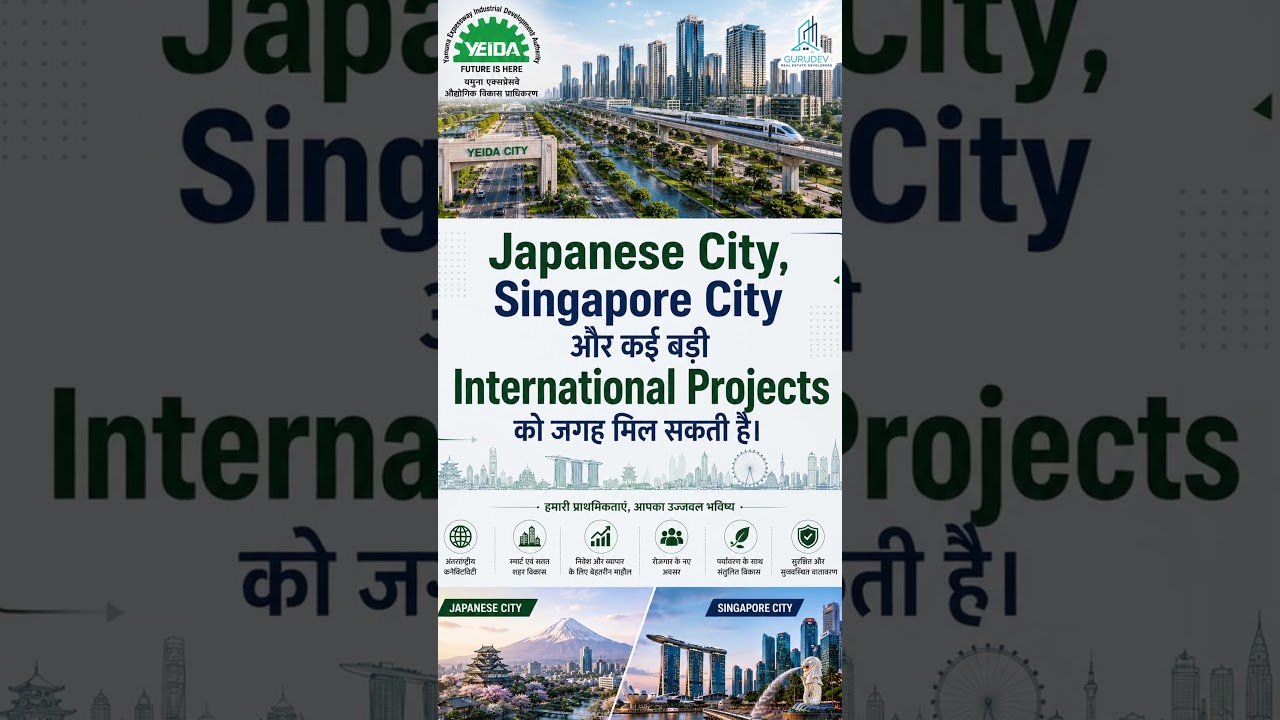 2 Big Updates: YEIDA में आएंगे 10 नए सेक्टर! | Gr. Noida EWS परिवारों के लिए सस्ते Flats भी बनेंगे