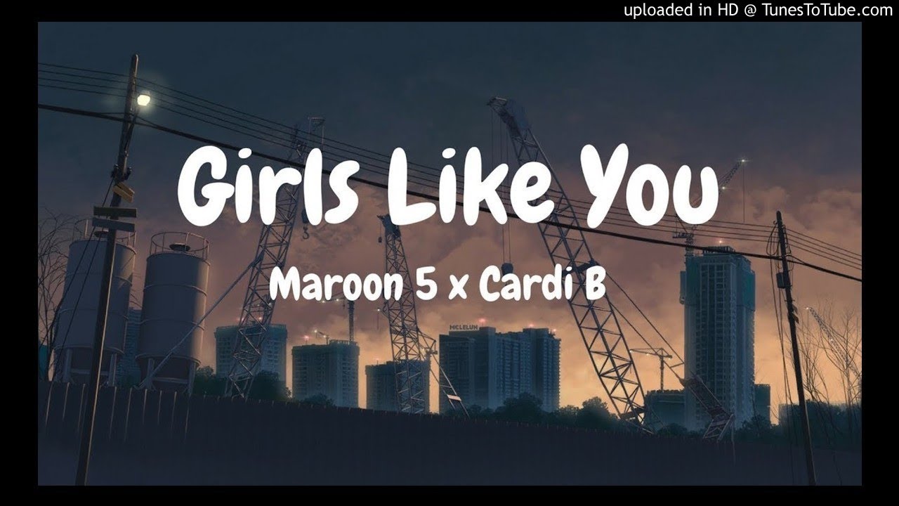 Maroon 5 - Girls Like You ft. Cardi B (REVERSED)