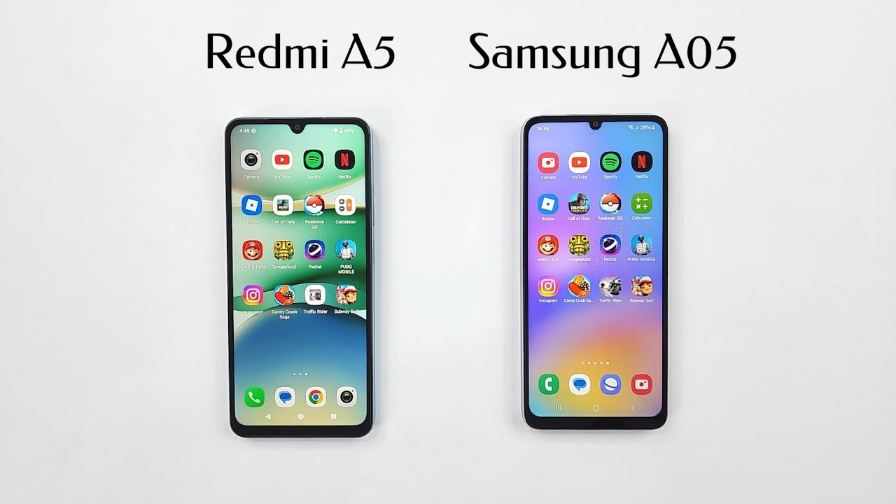 Samsung A05 vs Xiaomi Redmi A5 - SPEED TEST!