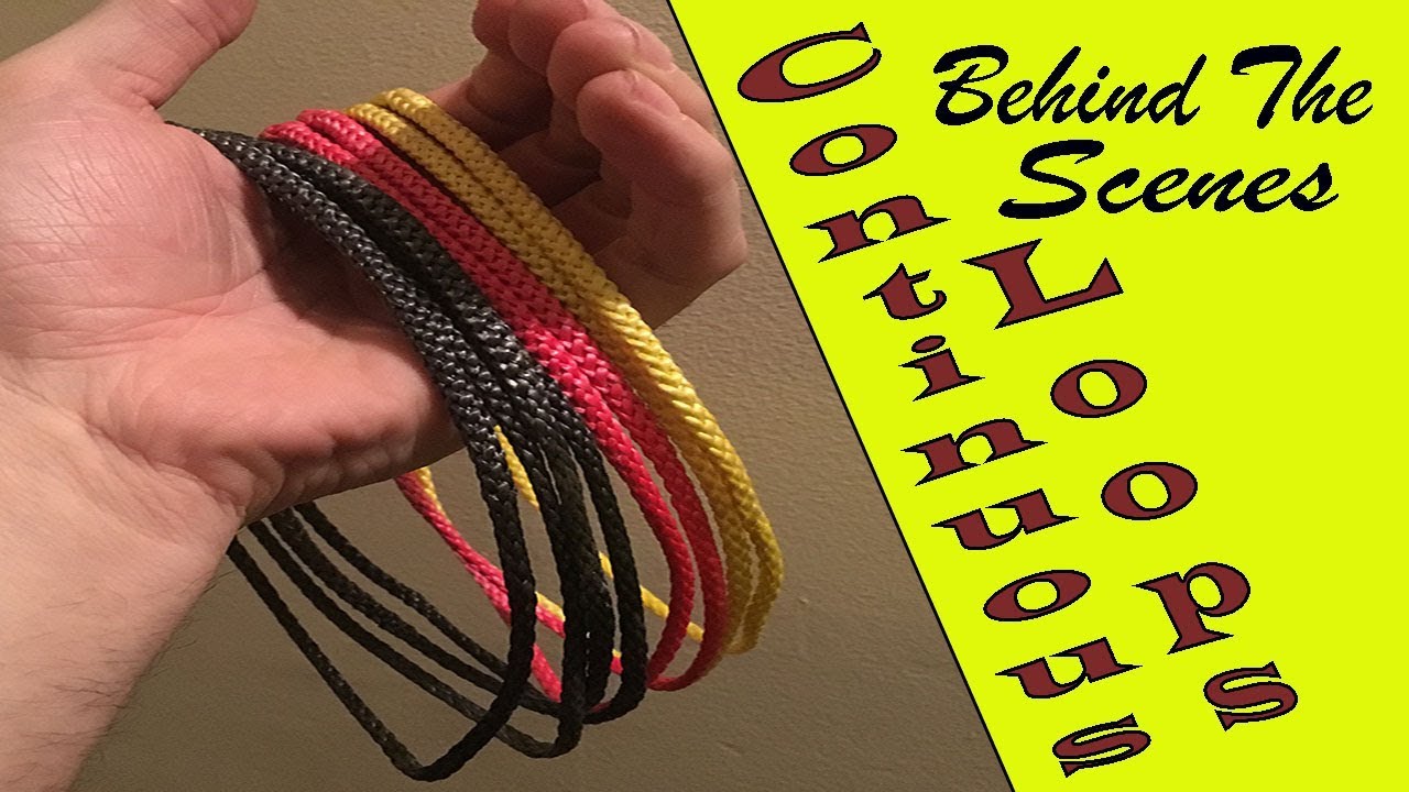 Continuous Loops - Locked Brummel versus Straight Splice