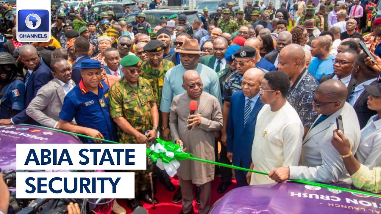 Gov. Otti Launches 'Operation Crush' A Joint Security Task Force