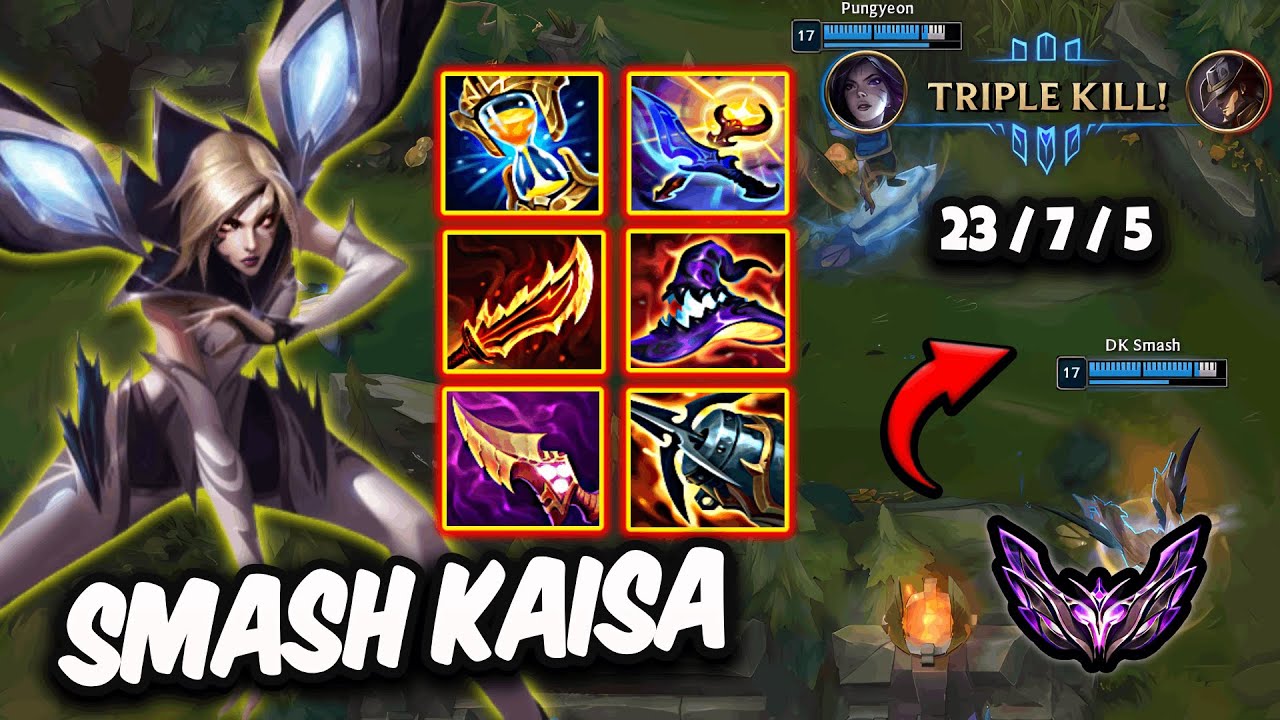 Smash Kaisa vs Peyz Yunara ( ADC ) Korea Master 540 LP | Patch 26.2