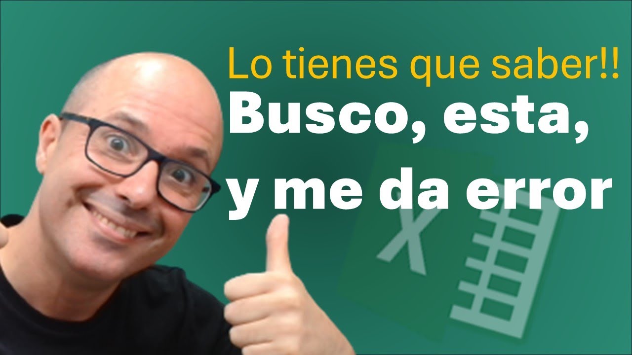 ✅ SOLUCION al error #N/D el mas común en funciones de búsqueda, BUSCARV o BUSCARX