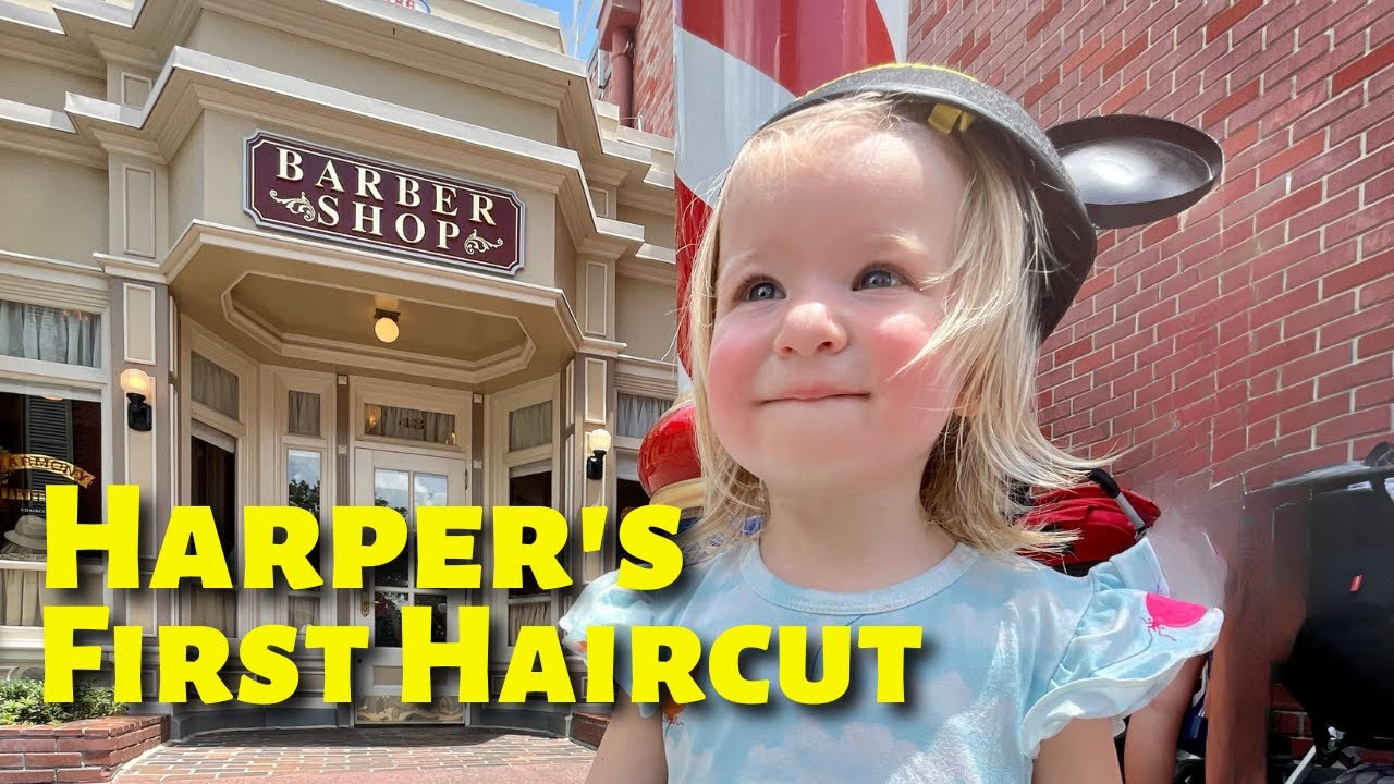 First Haircut Experience at Harmony Barbershop at the Magic Kingdom | Price in Description