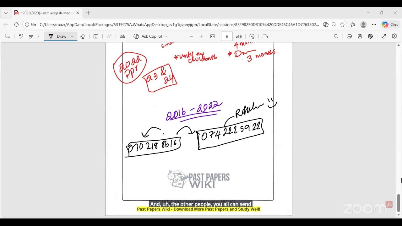 AR-RIF GUIDANCE's Zoom Meeting