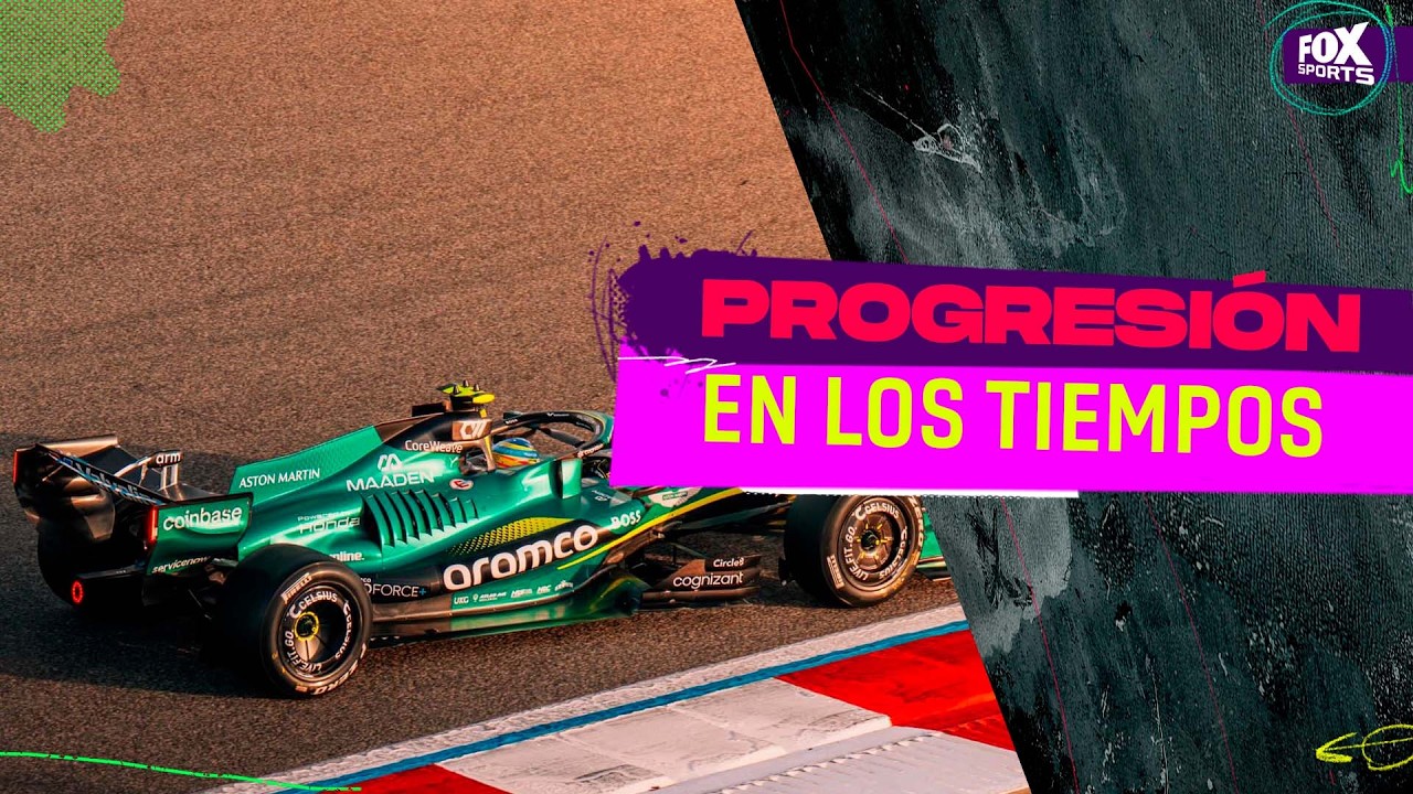 FÓRMULA 1: Progresión en LOS TIEMPOS de los PILOTOS en Baréin