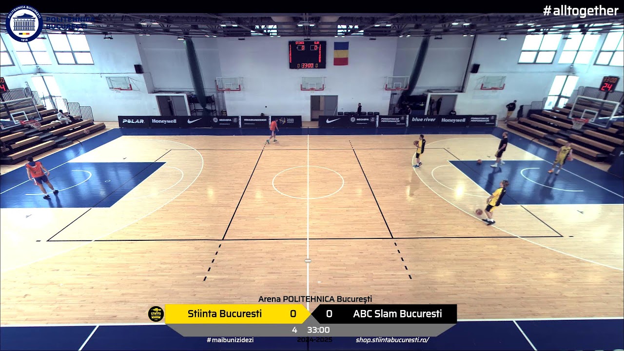 LIVE CN U16 🏀 CSU Știința Politehnica București - ABC Slam Bucuresti