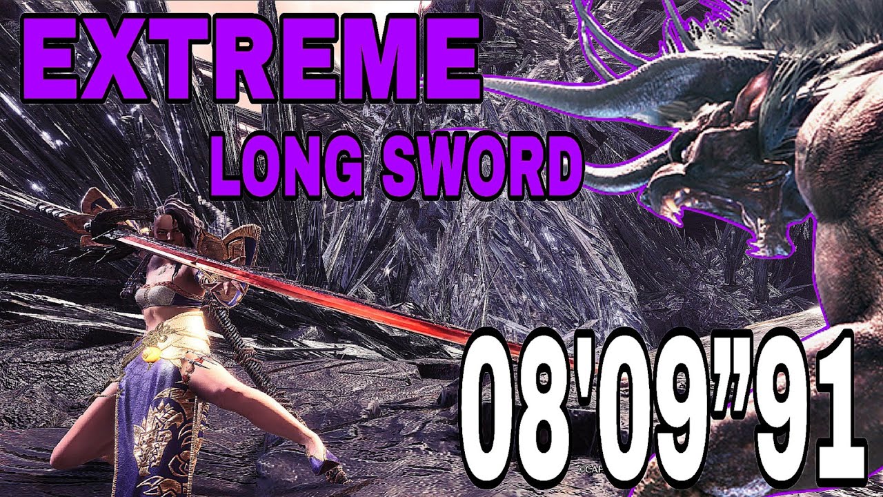 極ベヒーモス太刀ソロ08'09&rdquo;91/Extreme Behemoth LONGSWORD Solo【モンスターハンターワールドアイスボーンMHWI】