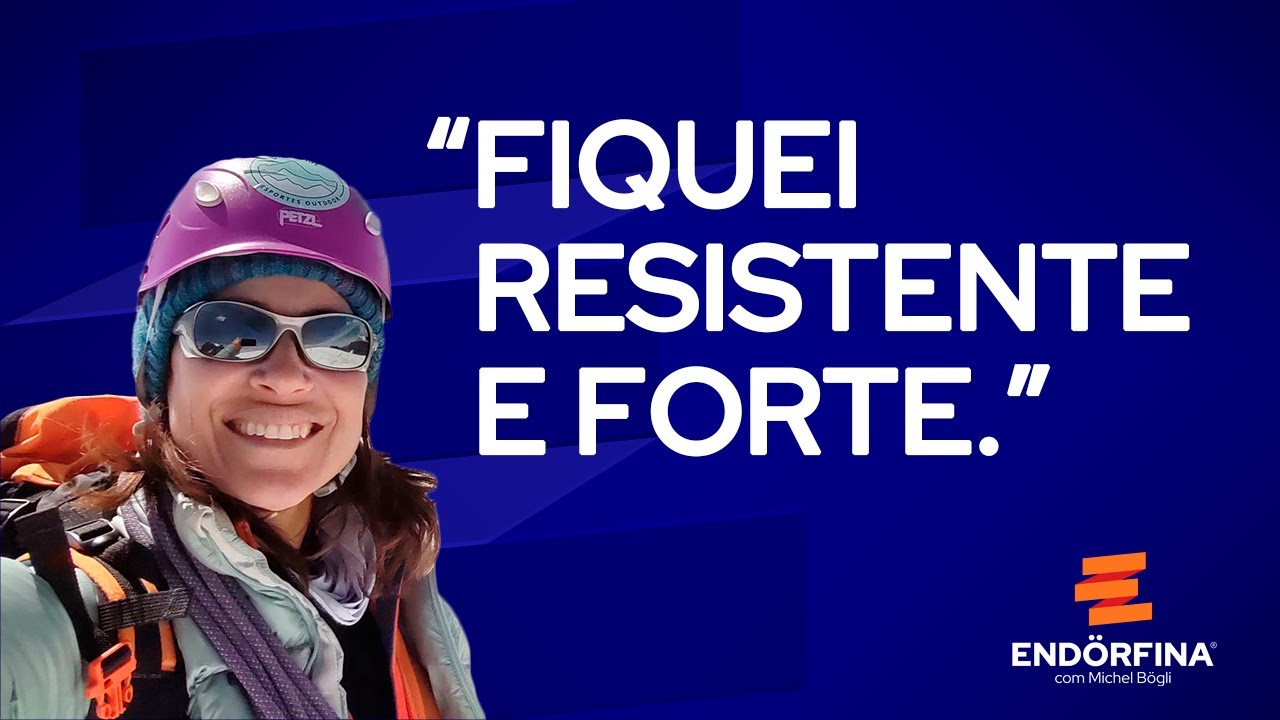 RESISTENTE E FORTE. Daiane Luise, personal trainer, escaladora, montanhista e thru hiker.