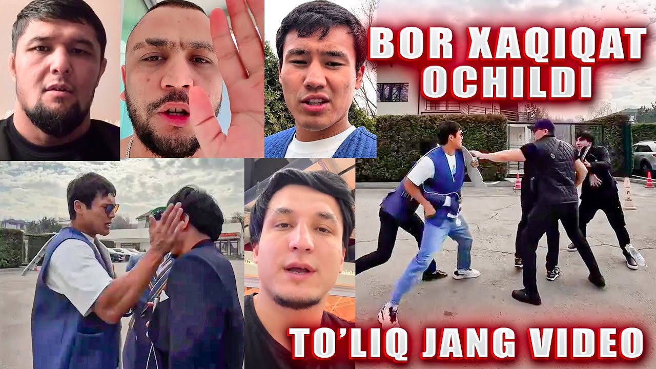 Bor XAQIQAT ochildi  TO'LIQ JANJAL video ODILXON ERKABULAN TEZKOR saturn sardor gangster #2025