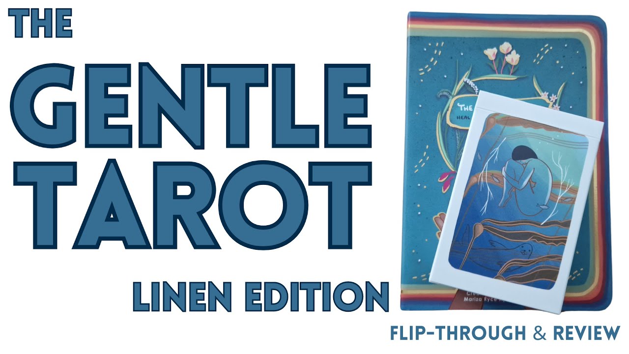 The Gentle Tarot Linen Edition Flip-Through & Review in 4K