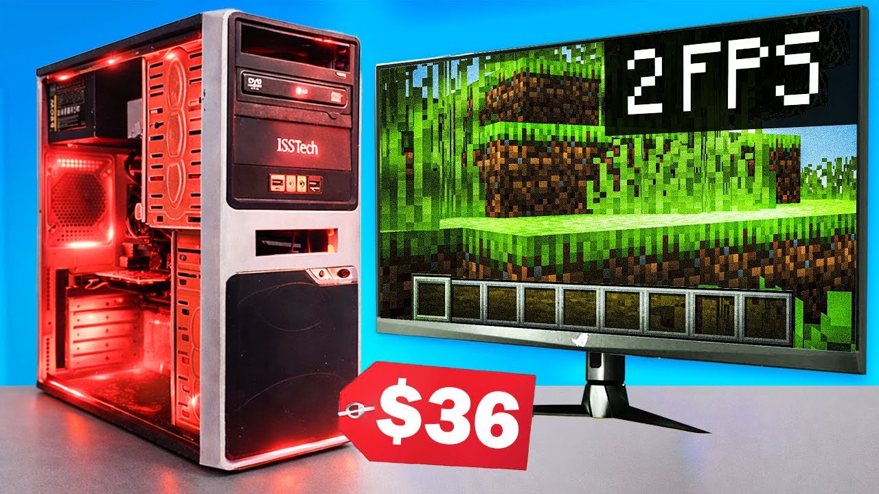 I Tried Building a $36 AMD Gaming PC?!