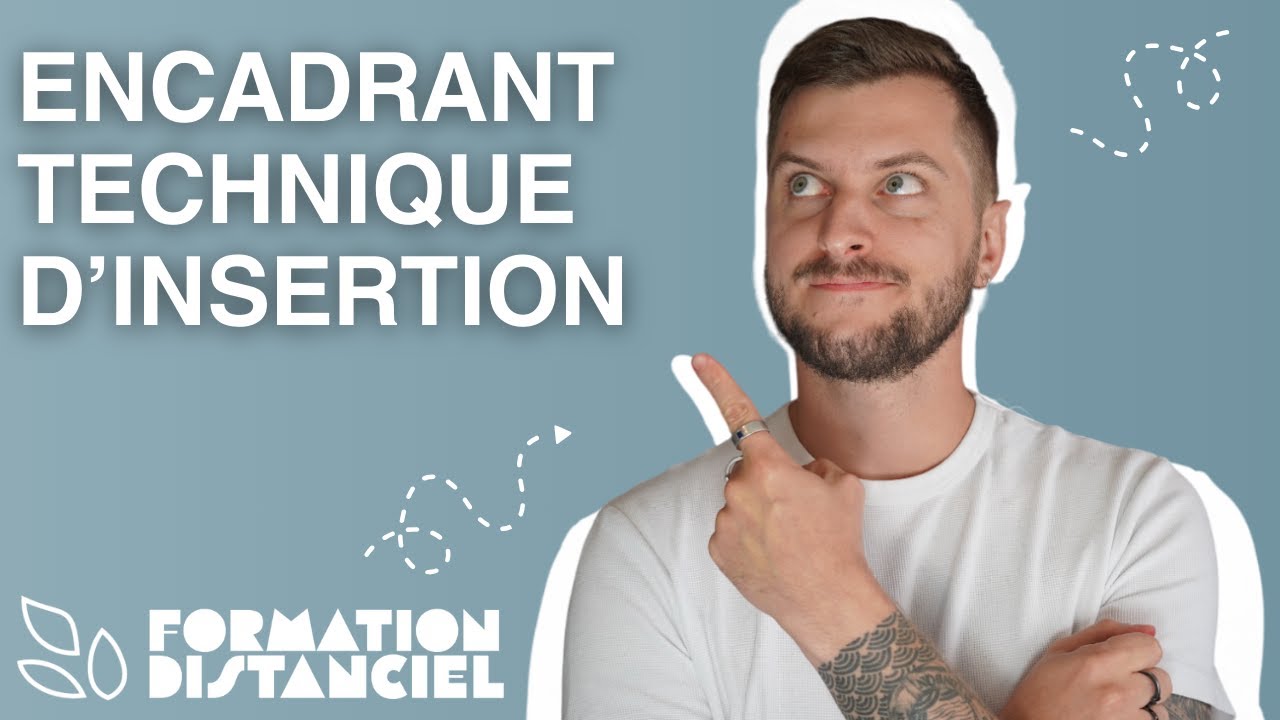 Encadrant technique d'insertion &ndash; Devenez dipl&ocirc;m&eacute; en insertion professionnelle en ligne !