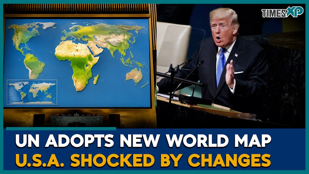 UN Adopts New World Map, U.S. Shocked By Major Changes | U.S News | World News