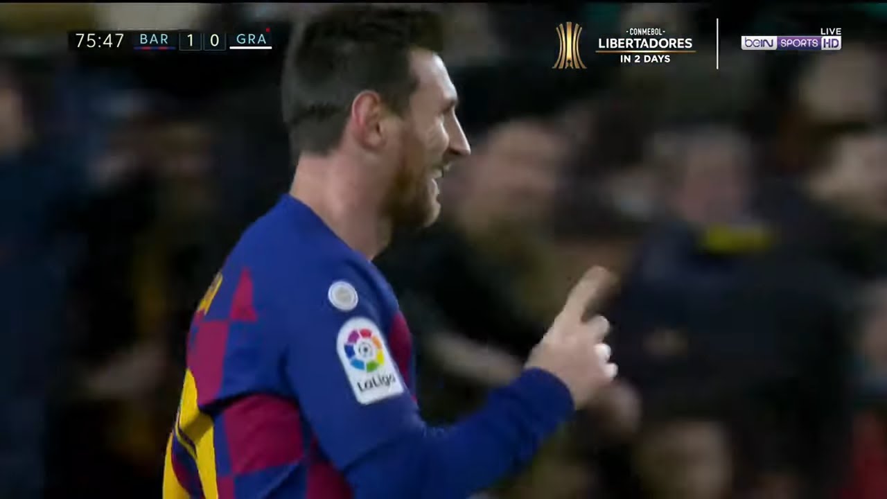 Messi Scores First Goal of The Setien Era