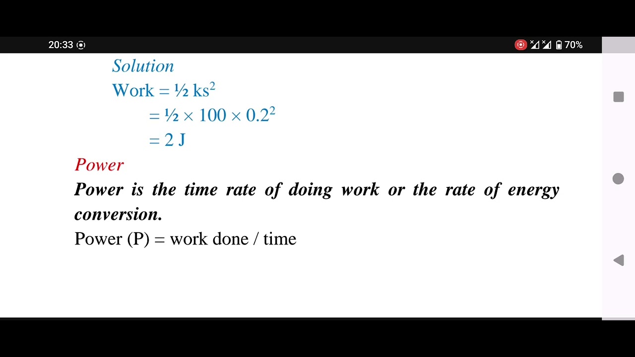 POWER AND MACHINES PHYSICS SIMPLIFIED😄😄😄😄😄😄