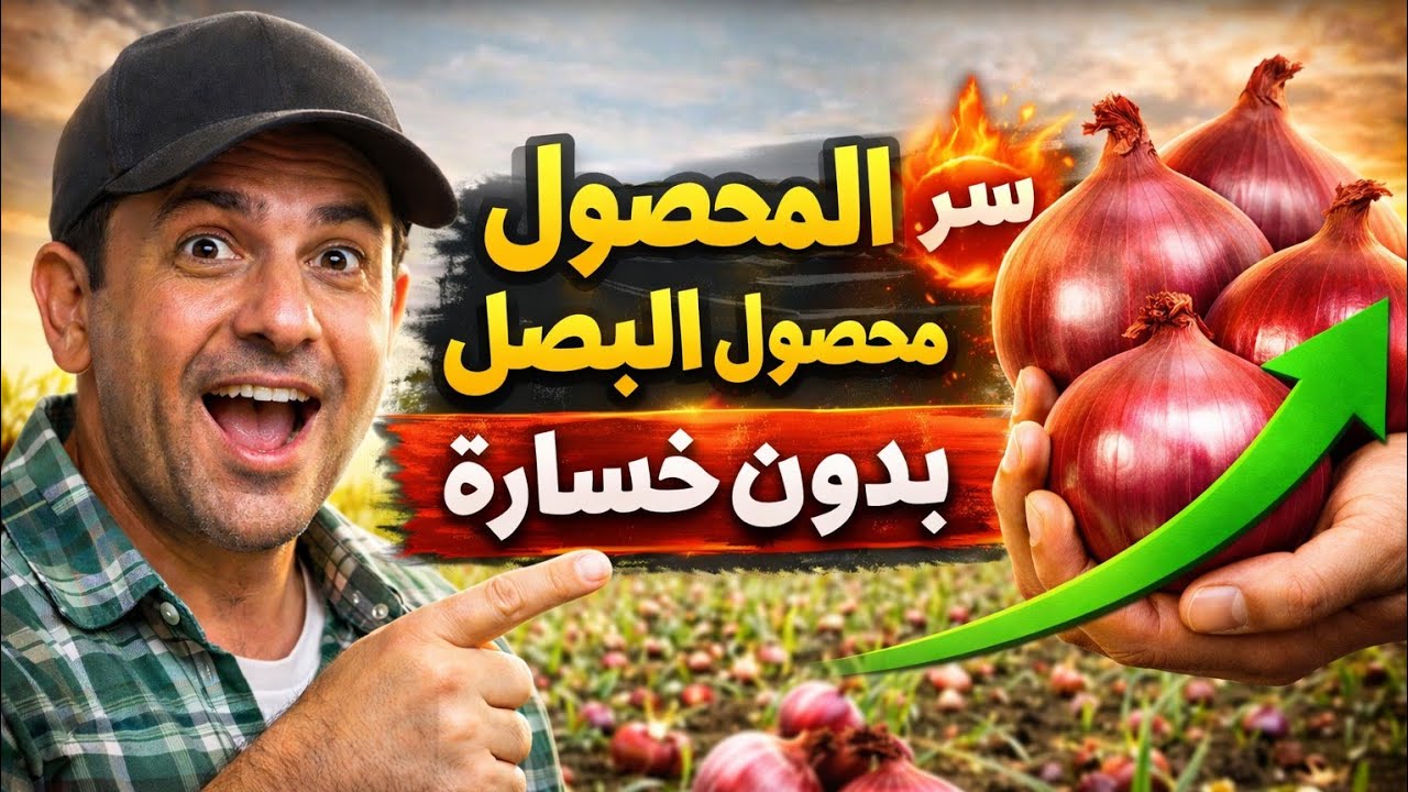 زيادة محصول البصل 2× بدون زيادة في التكاليف