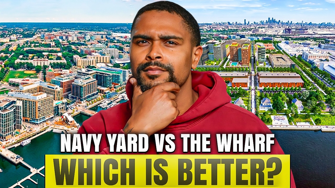 Navy Yard vs The Wharf | The Real Price & Lifestyle Breakdown