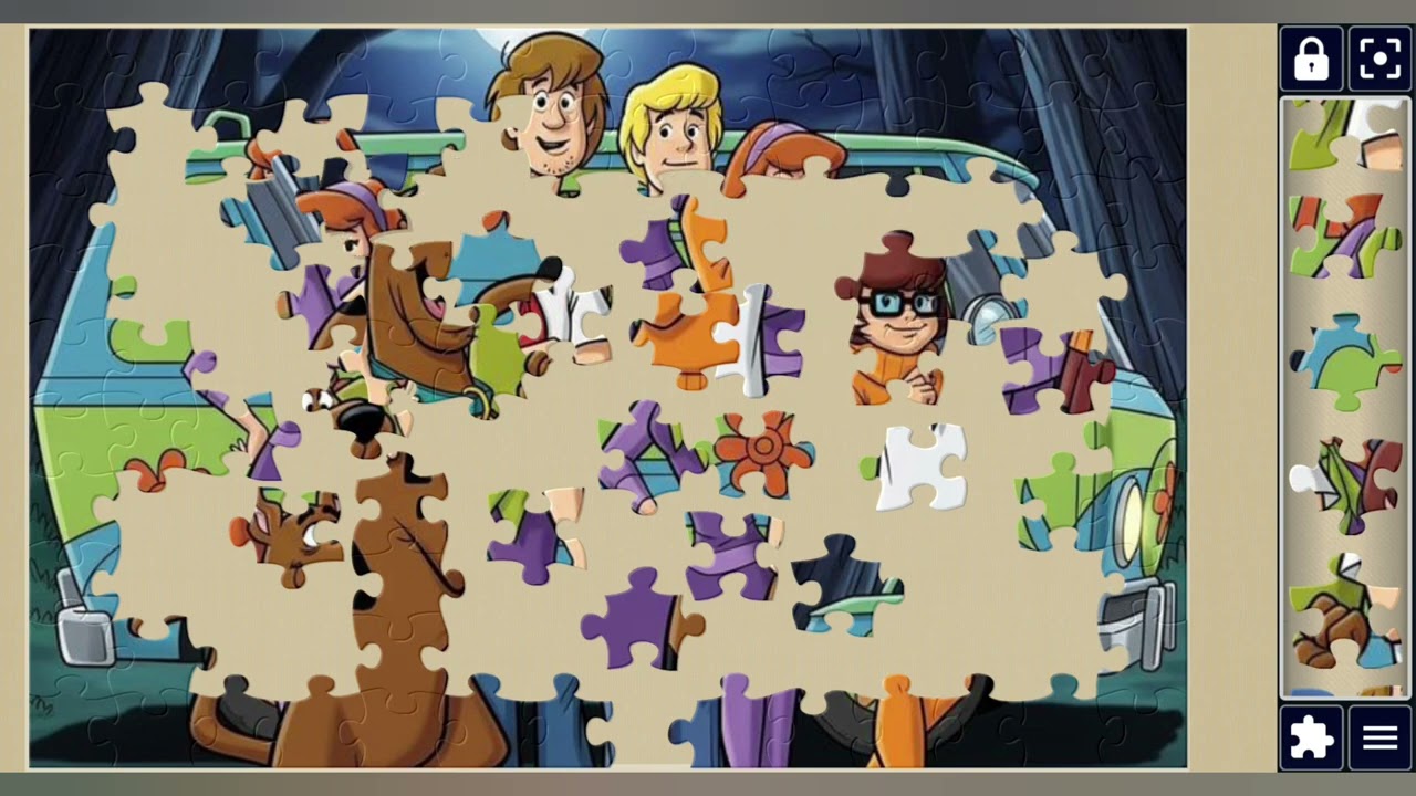 Scooby-Dooby-Doo Fun with Adventure👭🧑‍🤝‍🧑🐕‍🦺✨🪄//jigsaw puzzles journey🧩//puzzlesArt🧩//