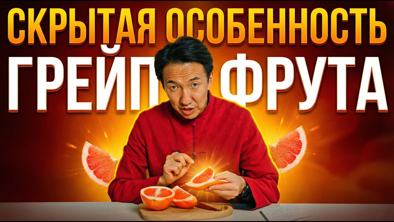 ГРЕЙПФРУТ - опасен и ОЧЕНЬ полезен! В чем его парадокс?