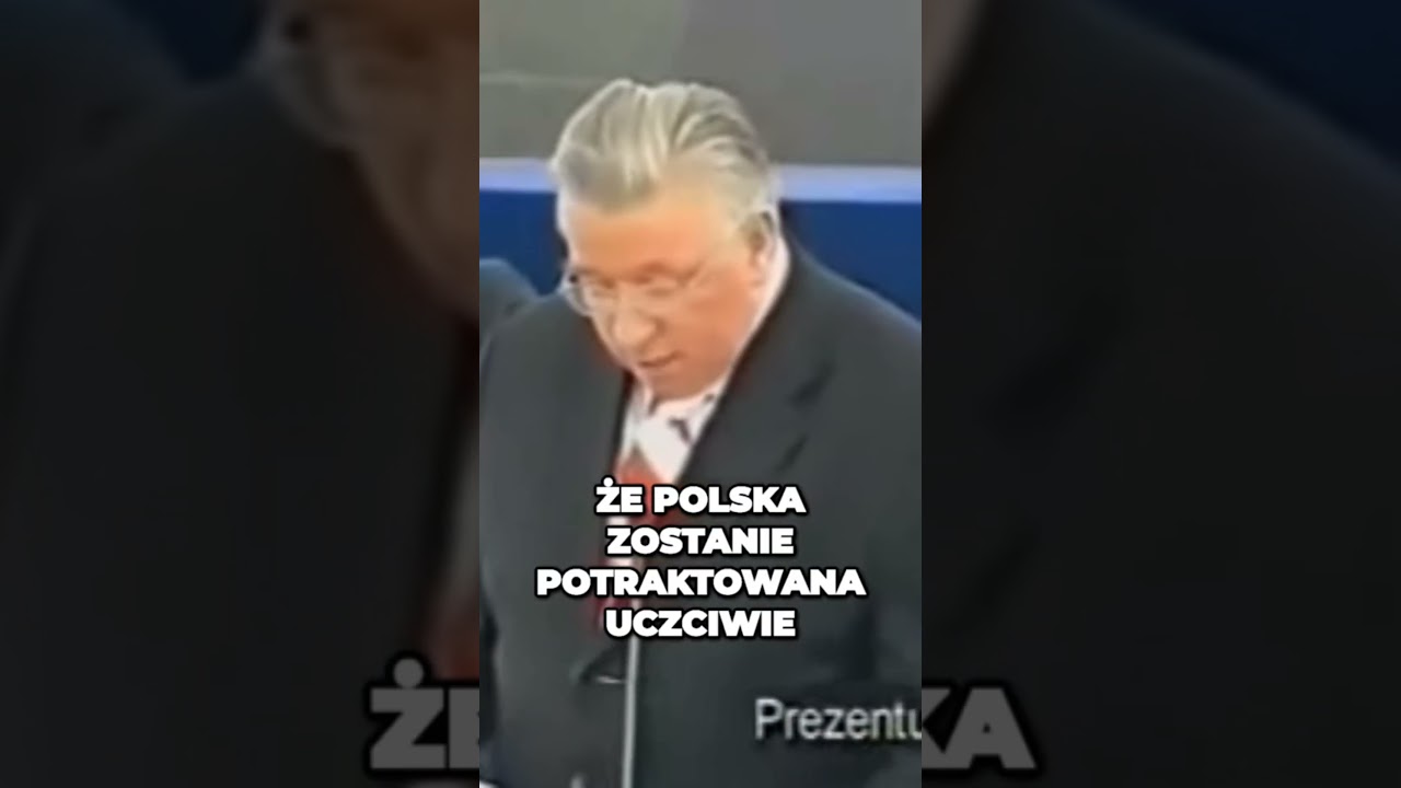 Andrzej Lepper broni Polski w parlamencie europejskim #polska #lepper #polityka
