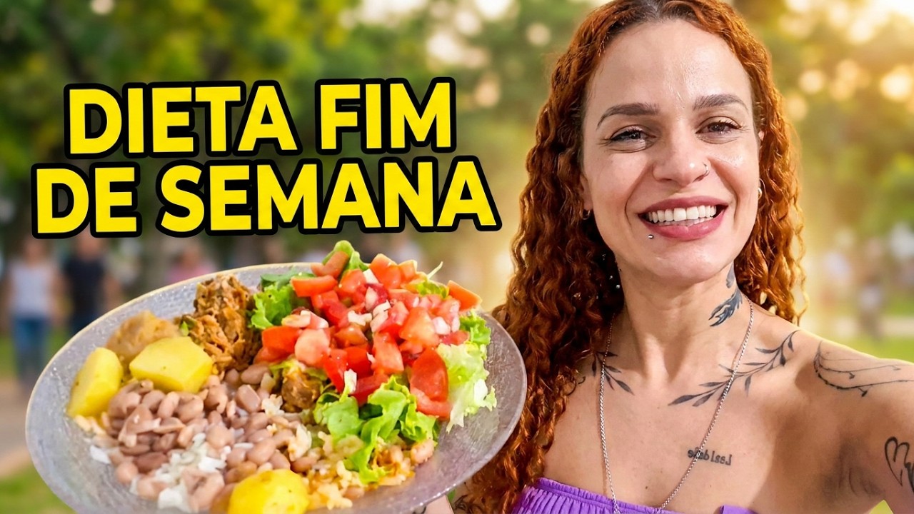DIETA FIM DE SEMANA? Tudo que comi no domingo em família 💪