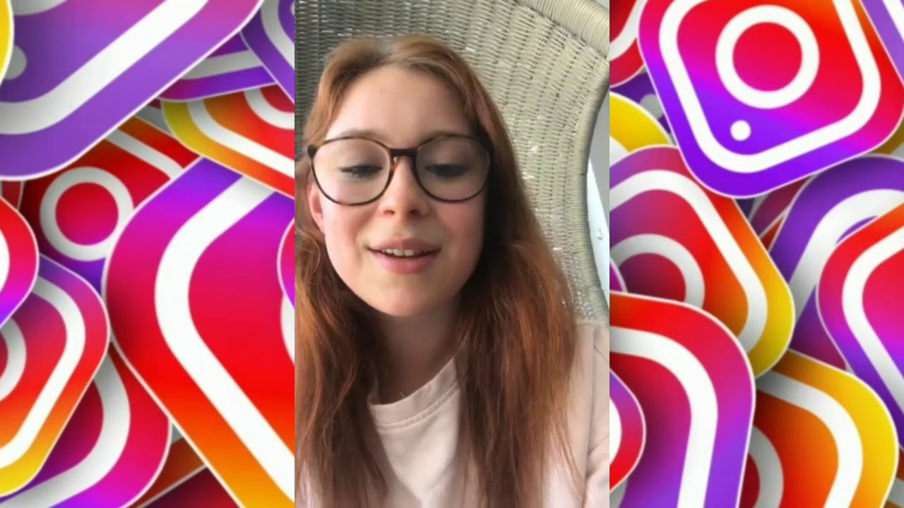 Mina Sundwall Live Instagram stream 29th April 2018