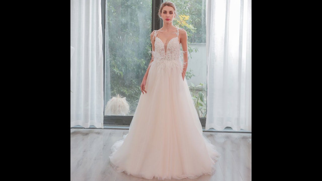 Feather Wedding Dresses