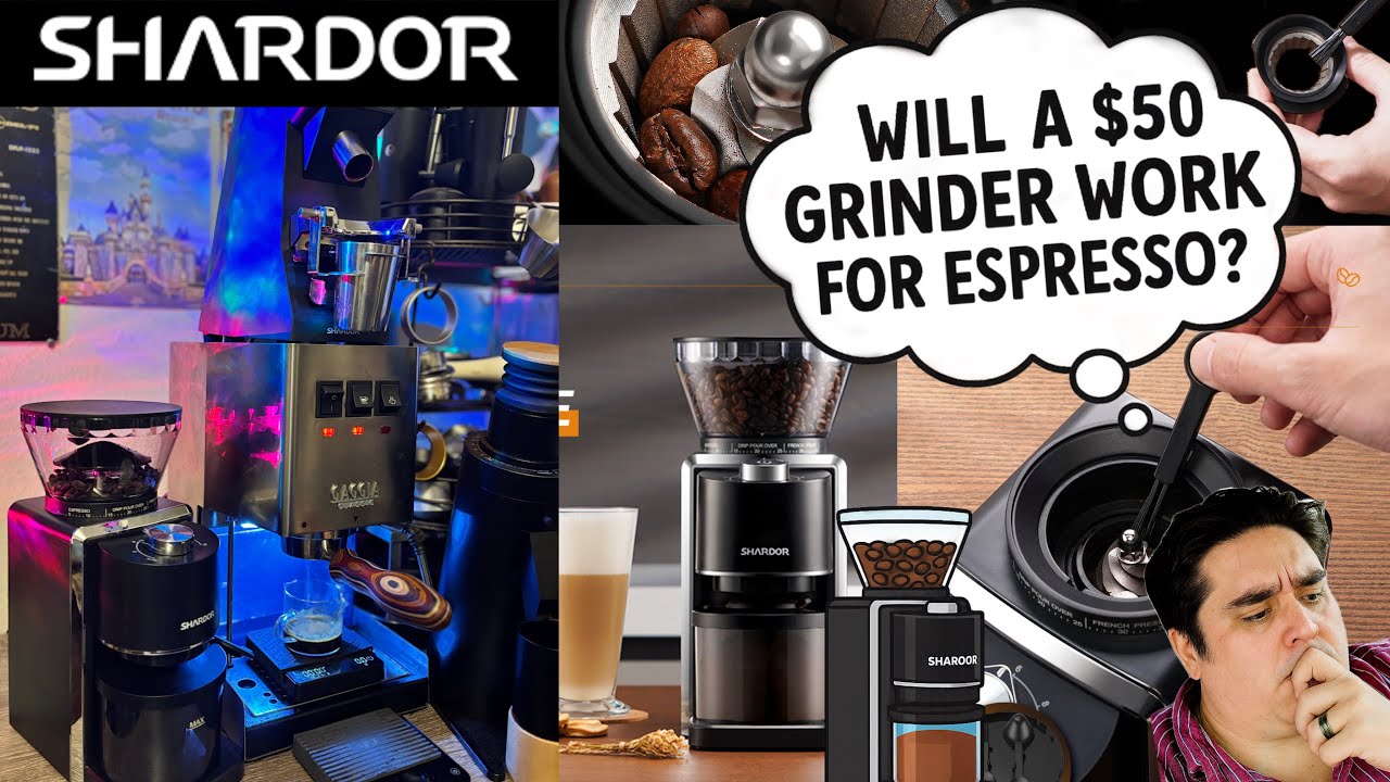 Кофемолка для эспрессо за 50 долларов? Обзор и тест SHARDOR CG855B