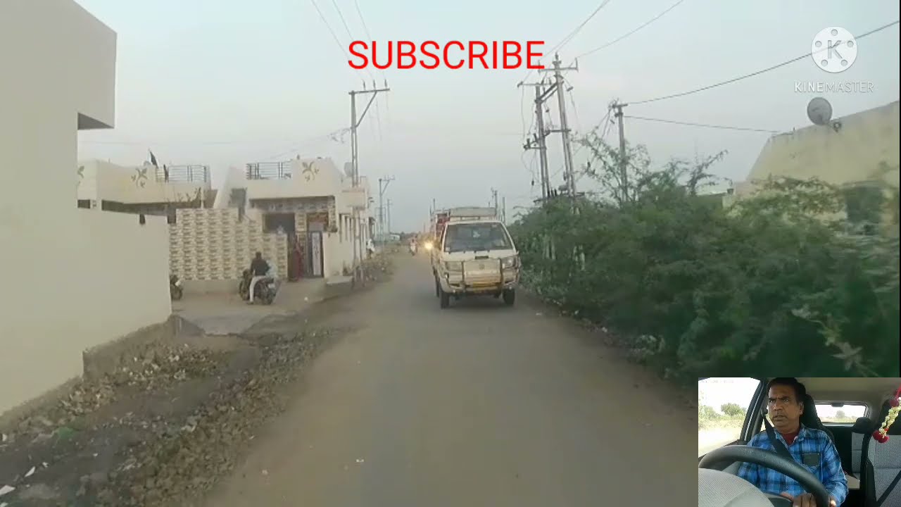 #kutch road trip[3]- driving from Shantidham Bhagyashree tounship | outside road view |