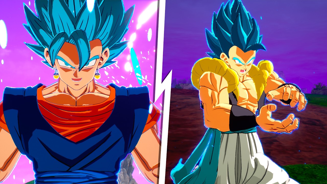 GOGETA E VEGITO DESTRUINIDO O DRAGON BALL SPARKING ZERO