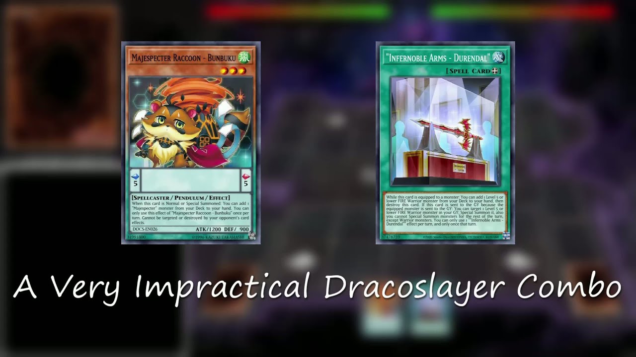 A very dumb Dracoslayer combo. Combo Showcase + List