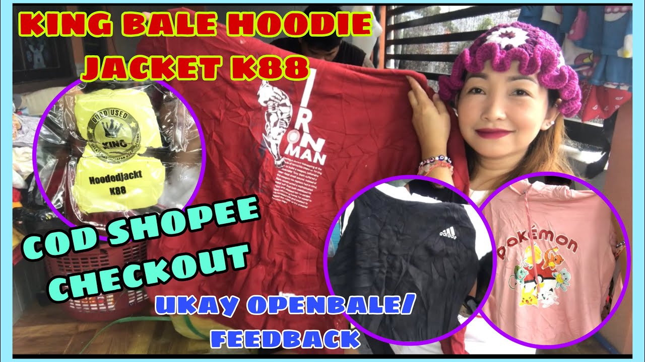 KING BALE HOODIE JACKET K88||COD SHOPEE CHECKOUT||UKAY OPENBALE/FEEDBACK!