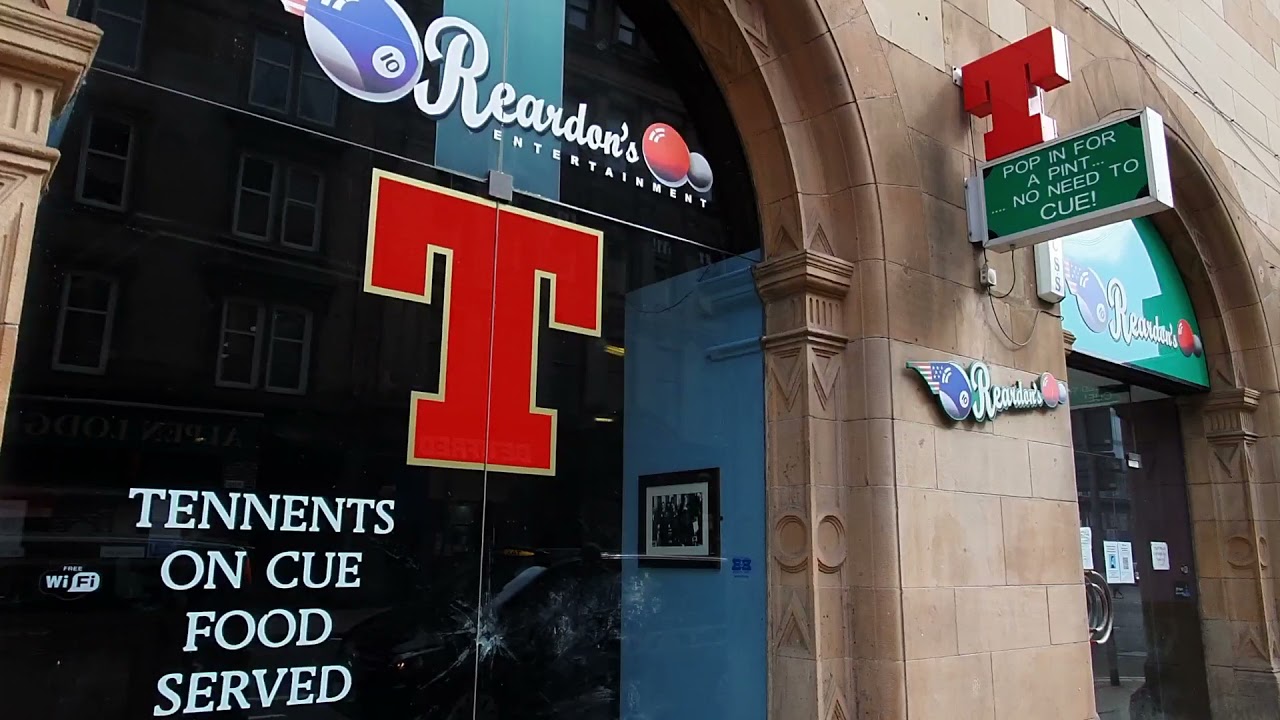 Glasgow Central Hope Street Walk - Toby Jug Denholms Park Lane Alpen Lodge Reardons
