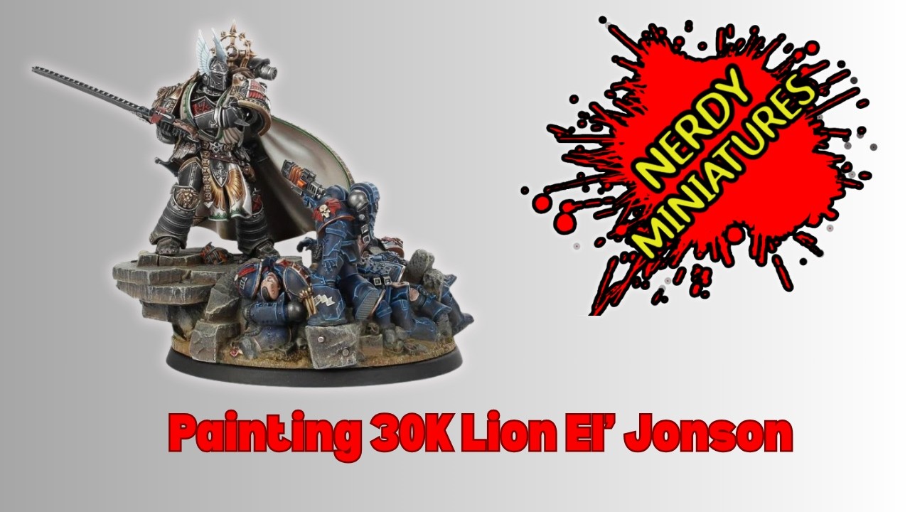 Painting 30K Lion El' Jonson Horus Heresy!