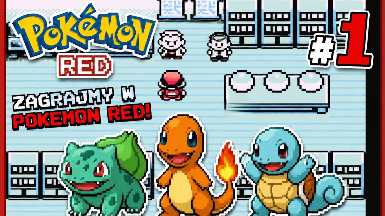 NAJLEPSZY starter z Kanto! | Pokemon Red [01]
