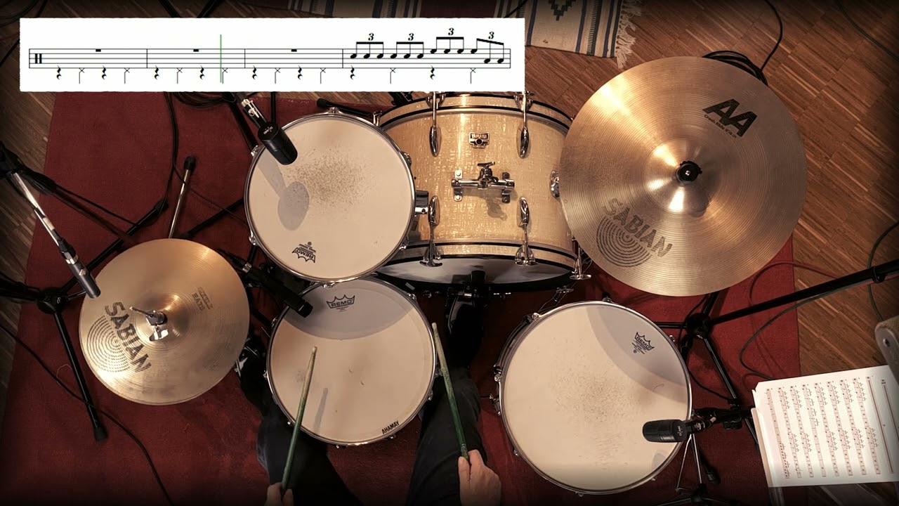 Master and lead the song structure - A horse with no name (with drums) #drums #drumlessons
