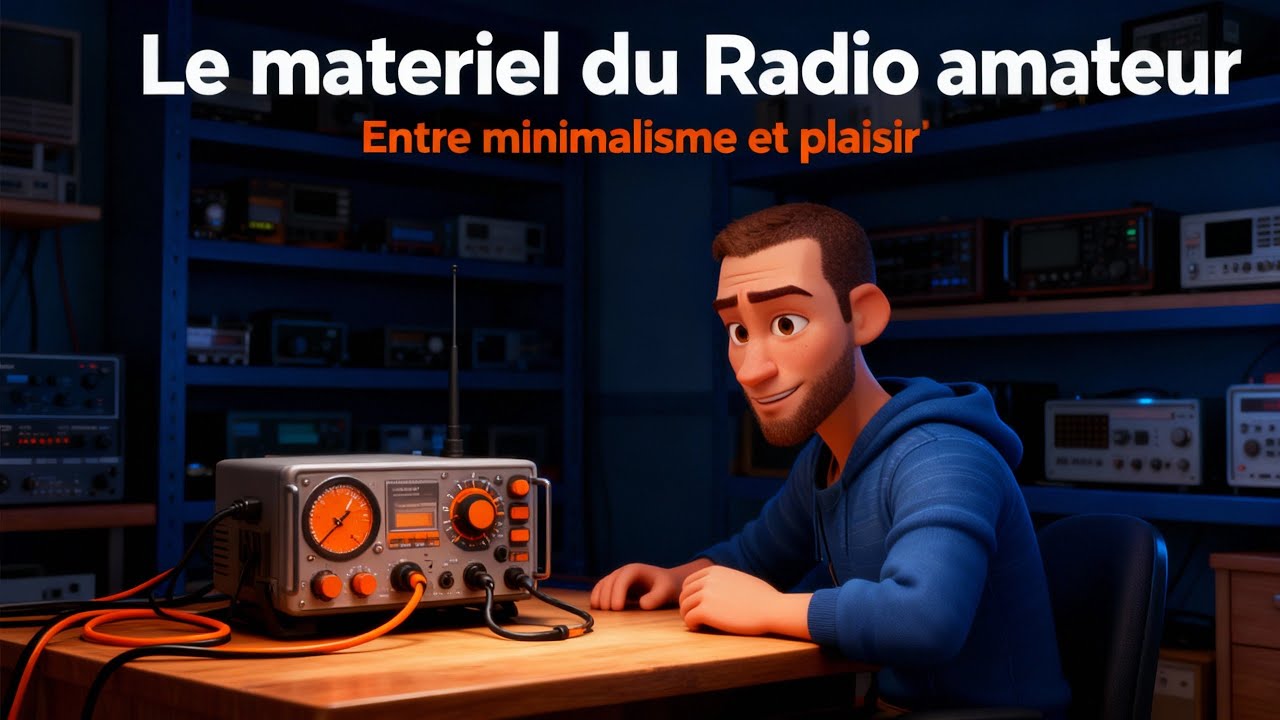 Le mat&eacute;riel pour commencer en radioamateur - F4MSF