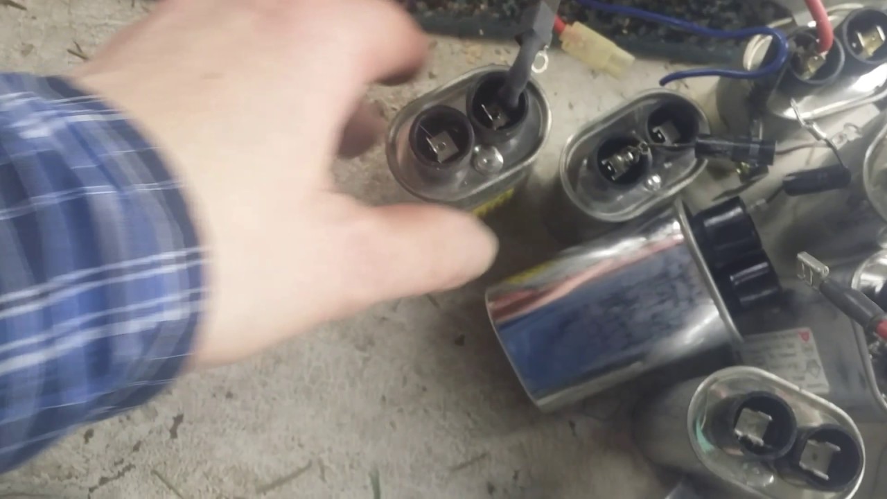 Microwave oven capacitor check and replace