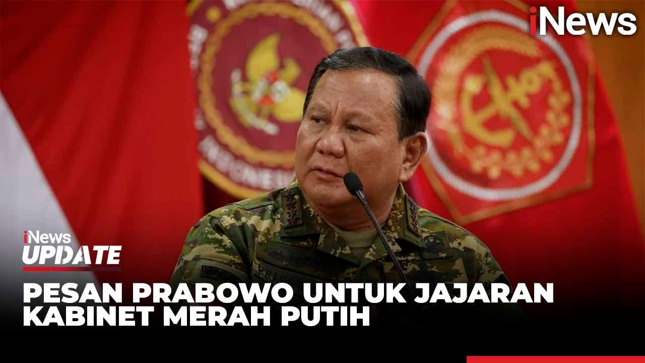Ing Ngarso Sung Tulodho, Presiden Prabowo: Anak Buah Basah, Pemimpin Juga Harus Basah