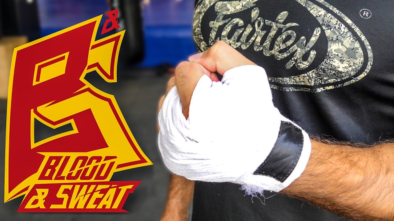 How to properly wrap your hands for boxing and MMA