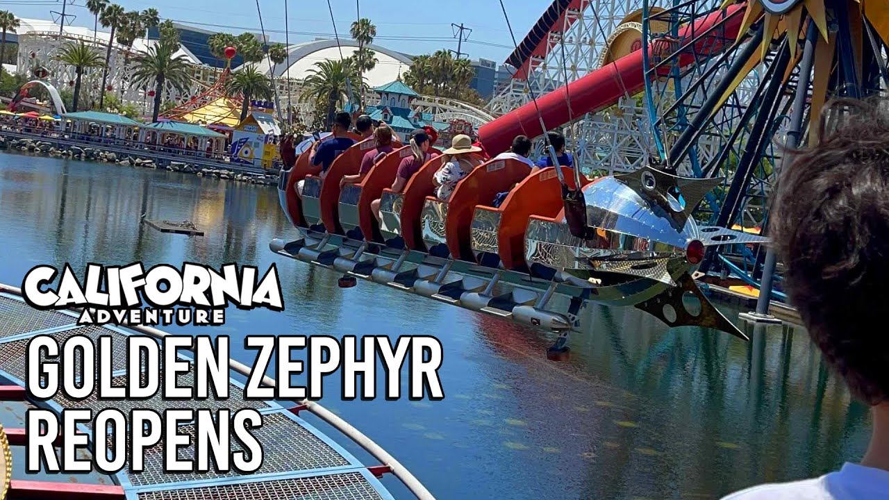 Golden Zephyr Reopens at Disney California Adventure