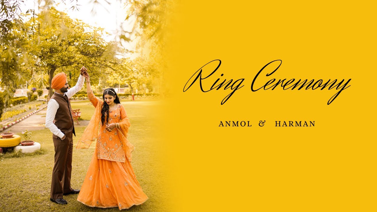 Ring Ceremony (ਮੰਗਨੀ) Highlights | ANMOL BHULLAR & HARMAN
