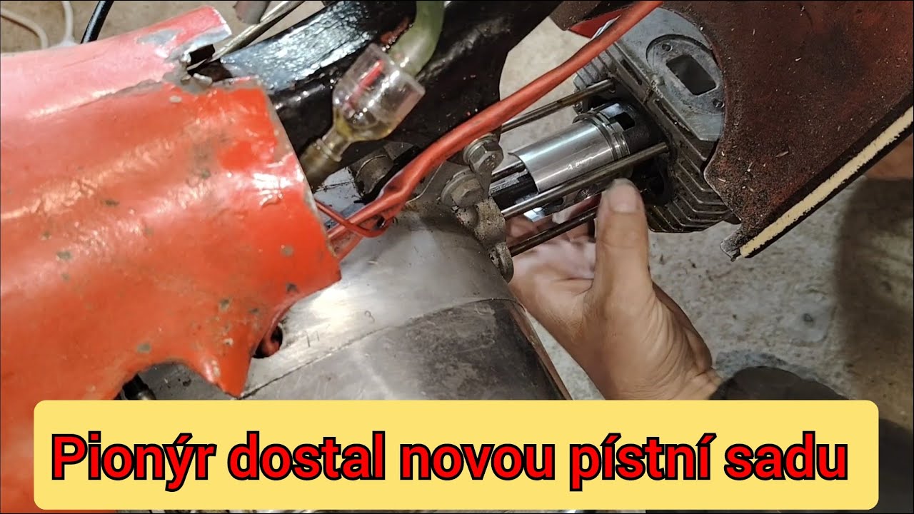 Fichtl pro vás. Výměna pístní sady Jawa 50/21 pionýr