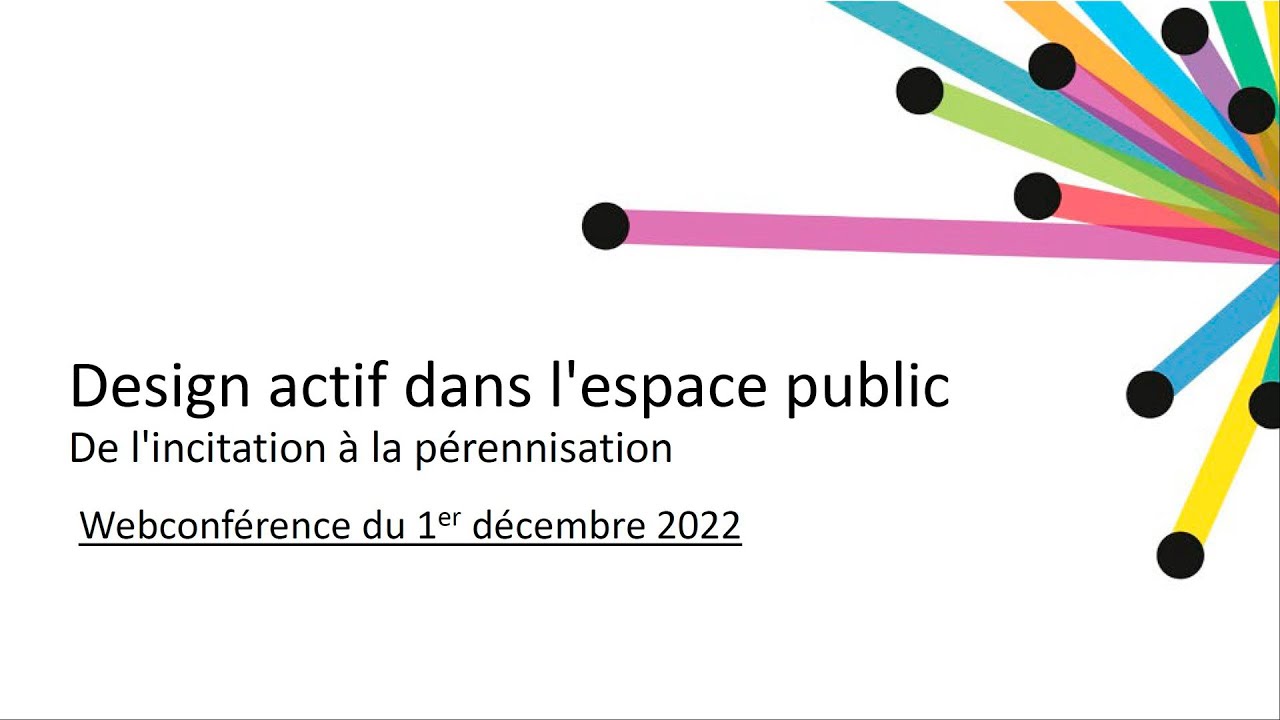 design actif  dans l'espace public