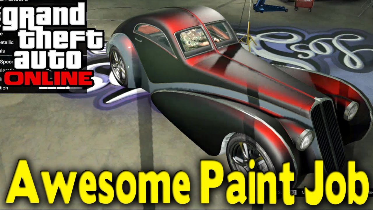GTA Online - How To Get Pearlescent on Matte (Awesome Paint Trick) [GTA V Multiplayer]