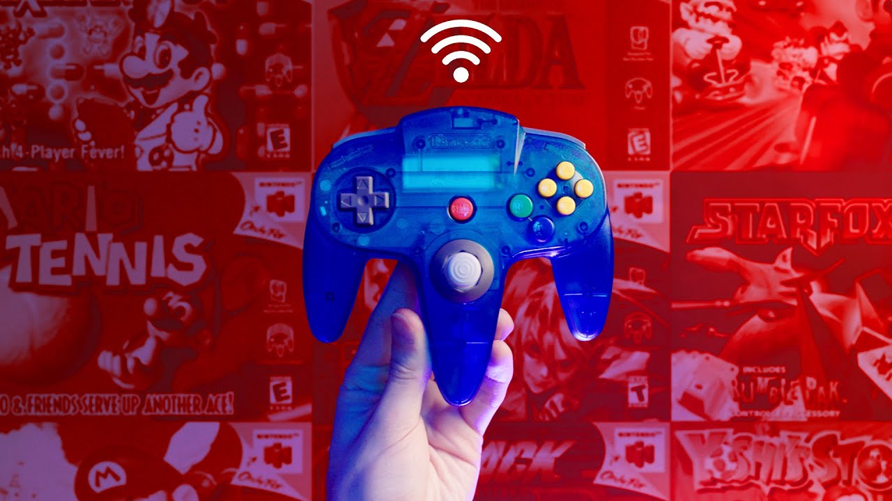 Turning an old N64 controller into a wireless Nintendo Switch controller